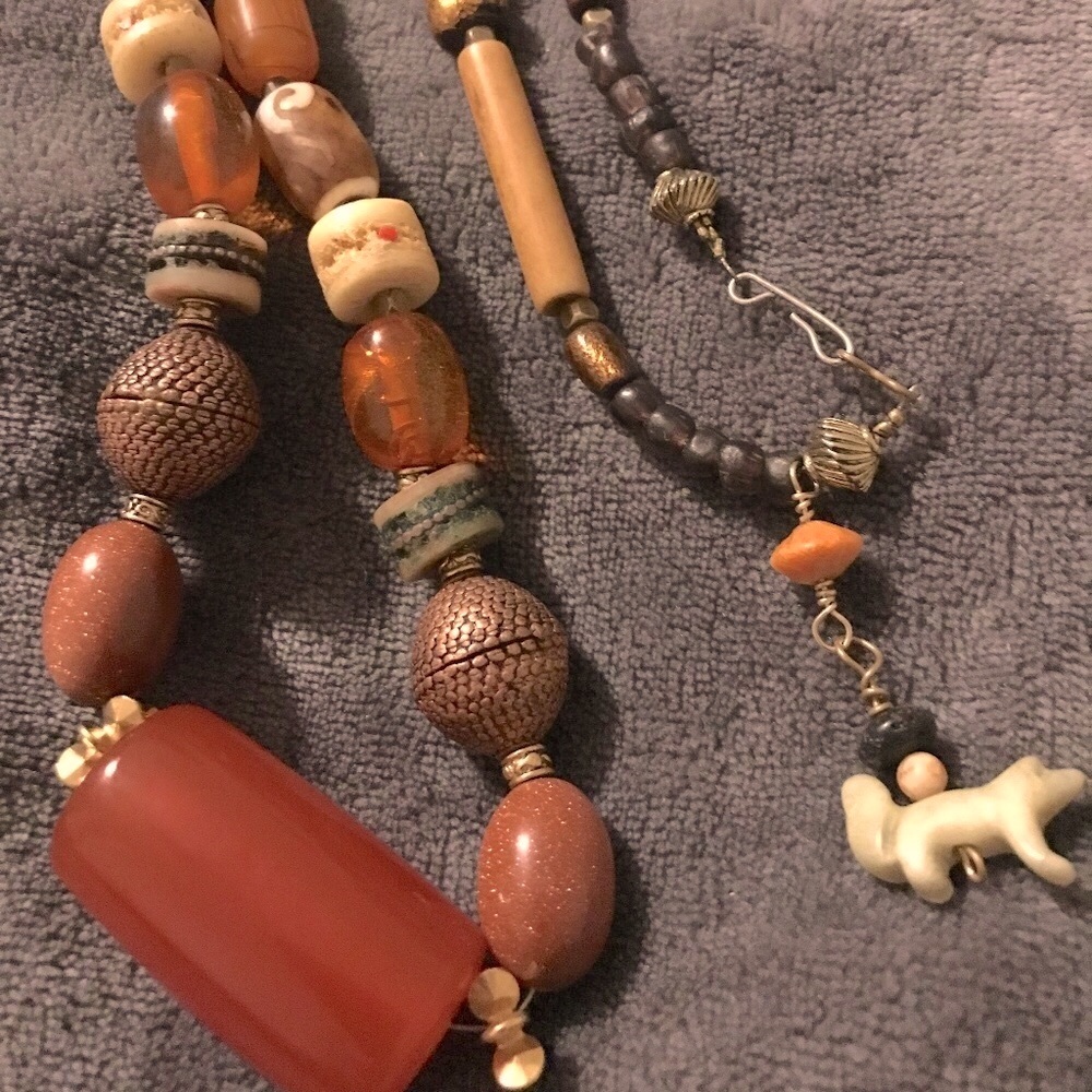 Vintage beaded necklace
